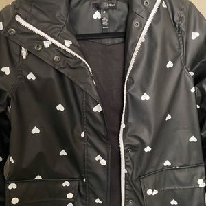 Hearts rain coat